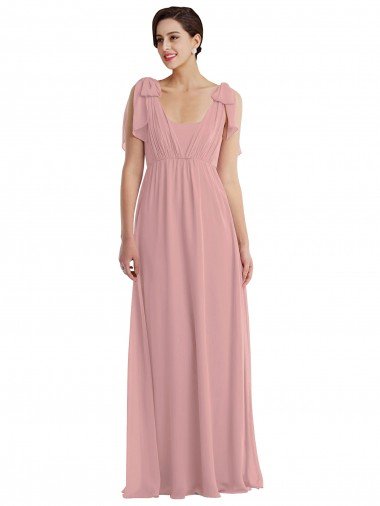 Empire Waist Long Halter Evening Maxi Dress UK