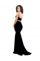 Two Piece High Neck Crepe Evening Dress