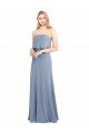 High Neck Sheath Sleeveless Stretch Crepe Evening Dress