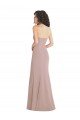Strapless Princess Line Crepe Mermaid Evening Dress