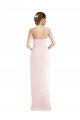Halter Draped Tulip Skirt Evening Maxi Dress