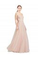 Floor Length Sweetheart Tulle Evening Dress with Open Back
