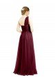 One Shoulder Floor Length Long Tulle Evening Dress